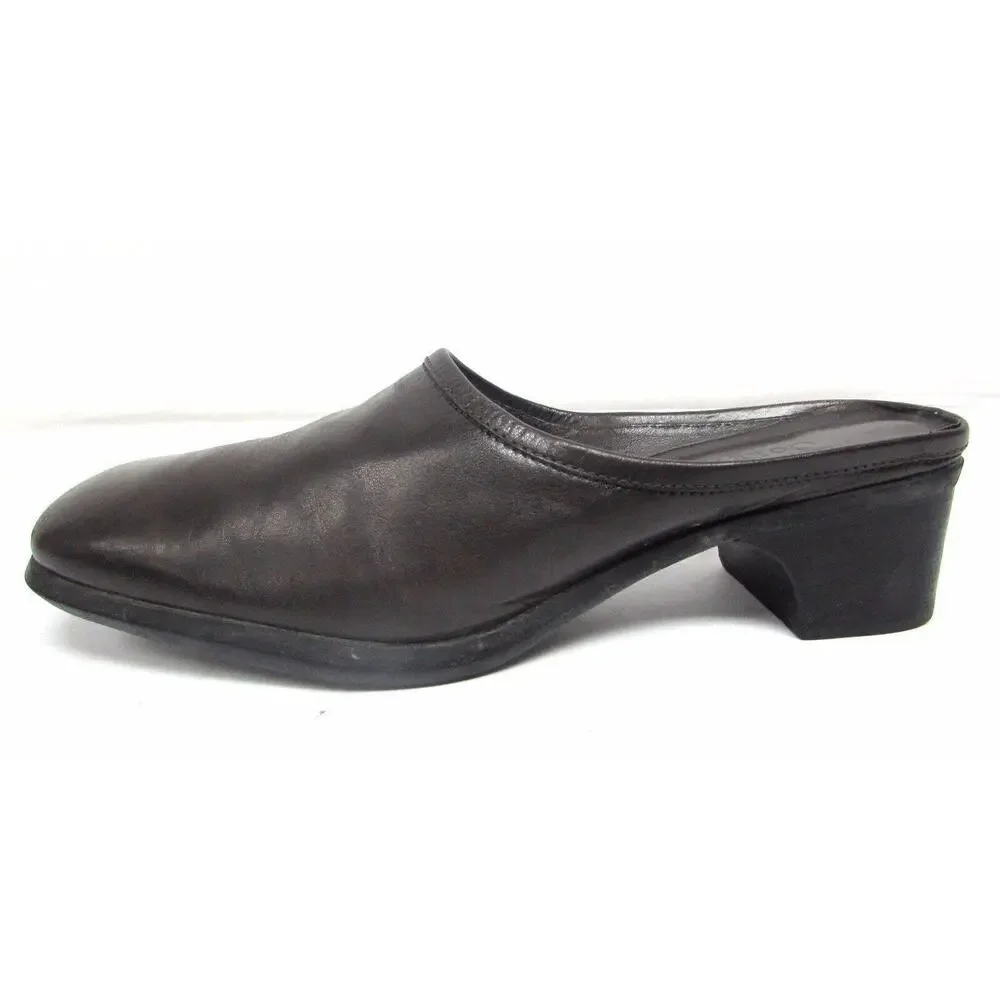 Cole Haan City women's 8 AA brown leather loafers shoes medium heel